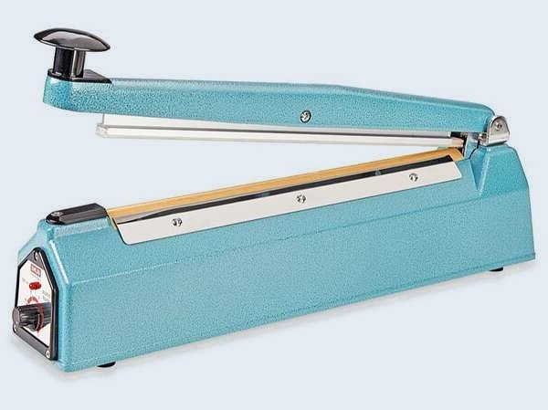 Selladora de impulso de mesa, 12 pulg