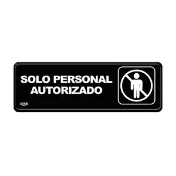 Señalización Azor Solor persons Autorizadas