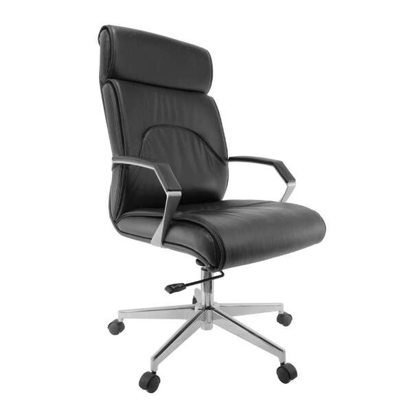 Silla de oficina directiva, GERSA E-2001, negro
