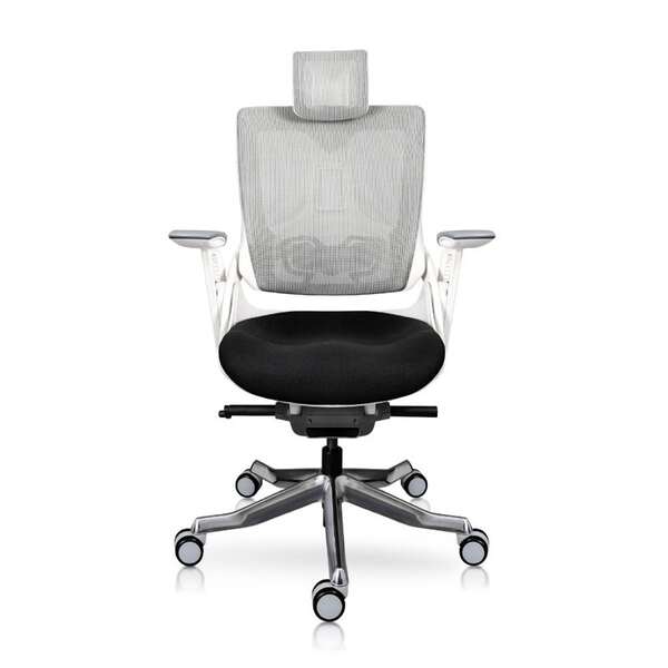 Silla de oficina ejecutiva, MADAGASCAR, blanco