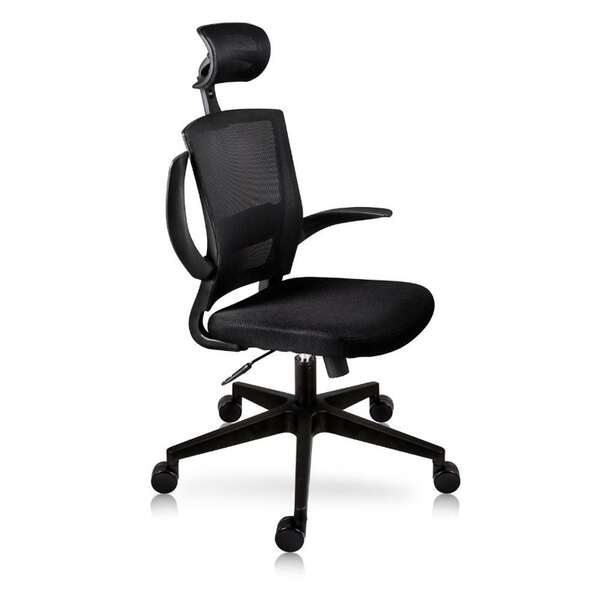 Silla de oficina ejecutiva, SAMOS, negro