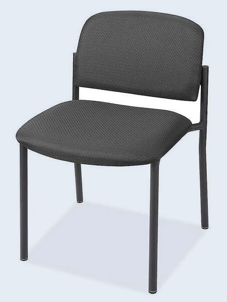 Silla estibable de tela