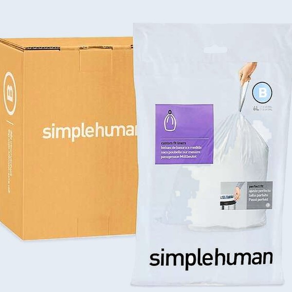 SIMPLEHUMAN bolsas para basura, código b