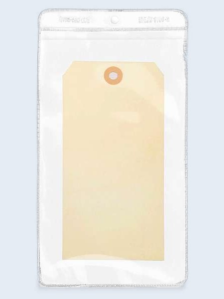 Sobres de vinil, 4 x 8 pulg