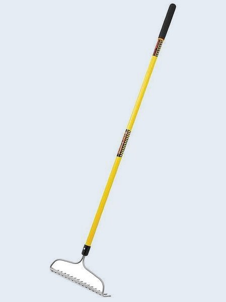 Structron rastrillo para jardín, arco de metal