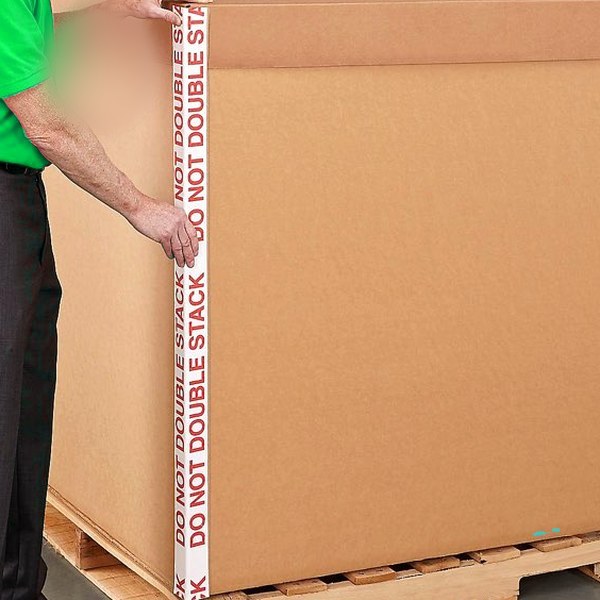 Tarima Completa de Esquineros de Protección "Do Not Double Stack" - Grosor de .160", 2 x 2 x 48"