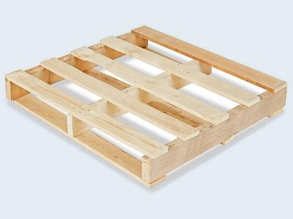 Tarima de madera reciclada, 30 x 30 pulg