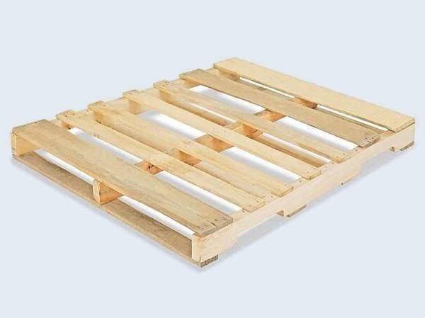Tarima de madera reciclada, 48 x 36 pulg