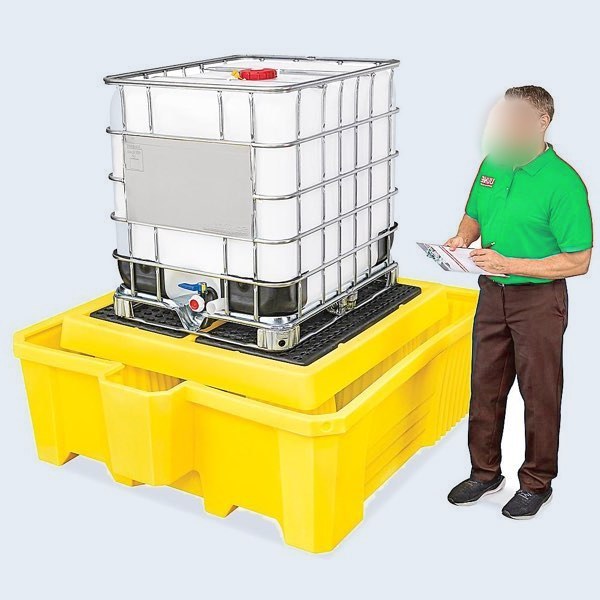Tarima para Control de Derrames de IBC