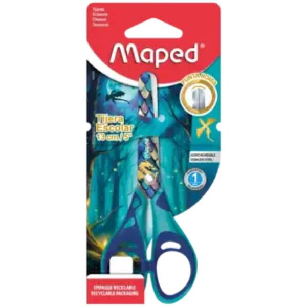 Tijeras Maped con diseño de Dragón 13 cm