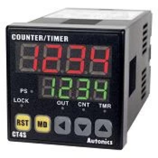 Timer/contador 4 dígitos Autonics CT4S