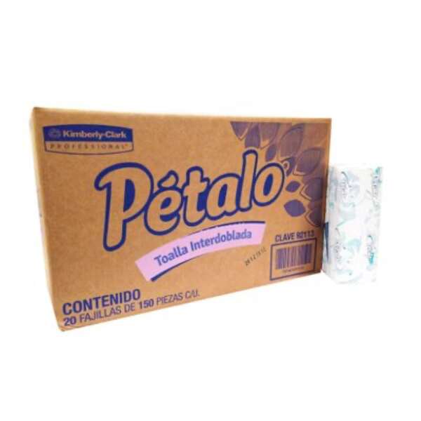 Toalla interdoblada Pétalo 20/150 hjs