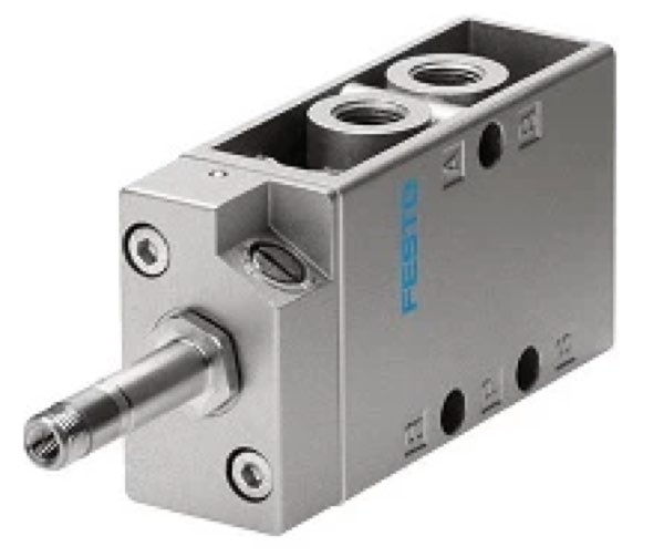 Válvula solenoide 0-8BAR ac-dc con BASE 6420 Festo MFH-5-1-2