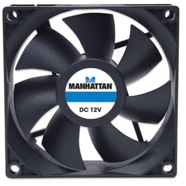 Ventilador Manhattan 4 Pines Pc 80X80X25 Mm Mncaccac021